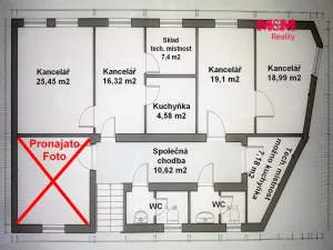 Pronájem obchodního prostoru, Litoměřice - Předměstí, Křižíkova, 114 m2