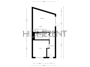 Pronájem bytu 2+kk, Praha - Nové Město, Vyšehradská, 52 m2