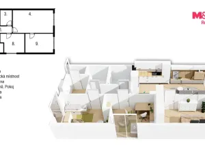 Prodej rodinného domu, Podlešín, 78 m2
