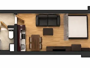 Prodej bytu 1+kk, Praha - Zličín, Milotická, 32 m2