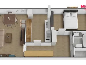 Prodej bytu 2+kk, Kladno, Amálská, 64 m2