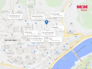 Prodej bytu 3+1, Ústí nad Labem - Ústí nad Labem-centrum, Velká Hradební, 69 m2