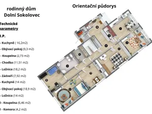 Prodej rodinného domu, Dolní Sokolovec, 269 m2