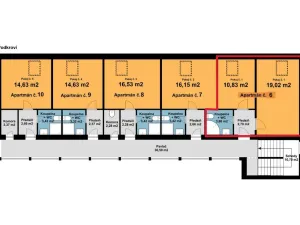 Prodej apartmánu, Dolní Dunajovice, Hlavní, 36 m2