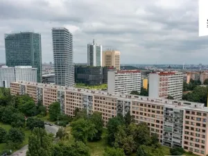 Pronájem bytu 2+kk, Praha - Podolí, Pujmanové, 39 m2