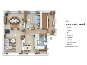 Prodej rodinného domu, Chodov, Lesní, 202 m2