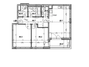 Pronájem bytu 3+kk, Praha - Hloubětín, Poděbradská, 70 m2