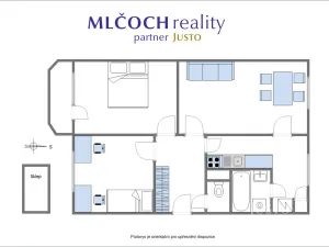 Pronájem bytu 3+1, Brno - Medlánky, Suzova, 76 m2