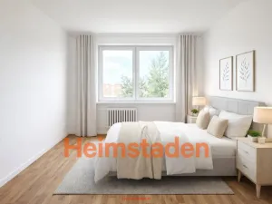 Pronájem bytu 2+kk, Ostrava - Poruba, Francouzská, 53 m2