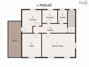 Prodej rodinného domu, Dobkovice, 100 m2