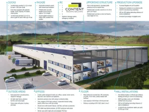 Pronájem skladu, Pavlov, Logistická, 5250 m2