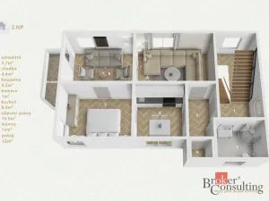 Prodej rodinného domu, Plesná, 5. května, 185 m2