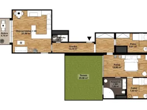 Prodej bytu 3+kk, Praha - Ďáblice, Ďáblická, 82 m2