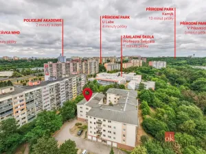 Pronájem bytu 3+1, Praha - Modřany, Mráčkova, 62 m2