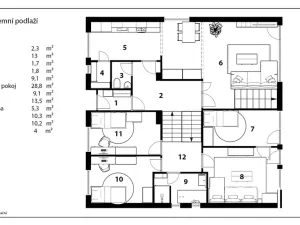 Prodej rodinného domu, Chrudim, Čáslavská, 227 m2