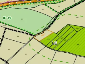 Dražba pole, Nová Ves u Mladé Vožice, 2376 m2