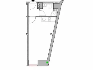 Prodej bytu 1+kk, Brno, Koliště, 26 m2