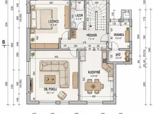 Prodej rodinného domu, Vendryně, 65 m2