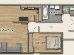 Prodej bytu 2+kk, Praha - Nusle, Lumírova, 70 m2