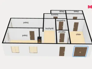 Prodej rodinného domu, Liberk - Uhřínov, 40 m2