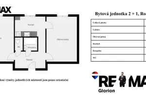 Prodej bytu 2+1, Rotava, Sídliště, 53 m2