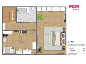 Prodej bytu 4+kk, Úvaly, Smrková, 142 m2