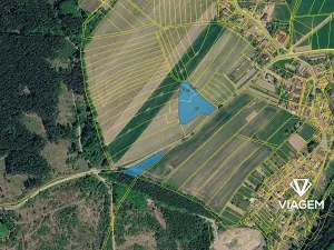Prodej podílu pole, Vysočany, 1150 m2
