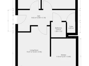 Pronájem bytu 3+1, Praha - Nusle, Děkanská vinice II, 58 m2