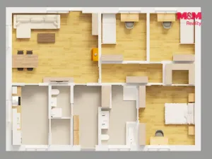 Prodej rodinného domu, Rožďalovice - Zámostí, Polní, 105 m2