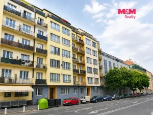 Pronájem bytu 2+kk, Praha - Holešovice, Jankovcova, 37 m2