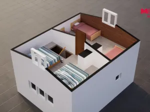 Prodej chaty, Branžež - Nová Ves, 47 m2