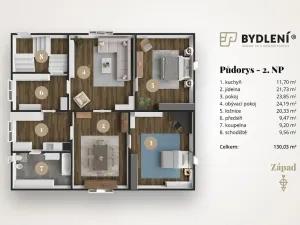 Prodej rodinného domu, Krupka, Horní, 314 m2