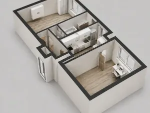 Pronájem bytu 2+1, Hradec nad Moravicí, Písecká, 52 m2