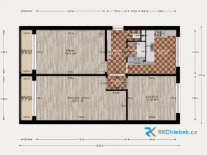 Prodej bytu 3+1, Frýdek-Místek - Místek, Frýdlantská, 84 m2
