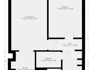 Pronájem bytu 2+kk, Praha - Chodov, V jezírkách, 42 m2