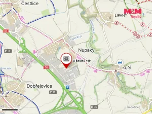 Pronájem bytu 3+1, Nupaky, U Školky, 72 m2