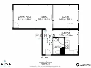 Prodej bytu 2+1, Kladno - Kročehlavy, Dánská, 49 m2