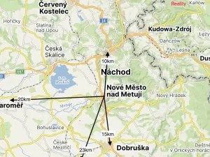 Pronájem bytu 1+kk, Nové Město nad Metují, Družstevní, 28 m2