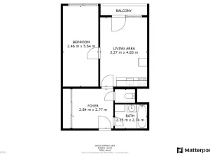 Pronájem bytu 2+kk, Praha - Troja, Hnězdenská, 46 m2