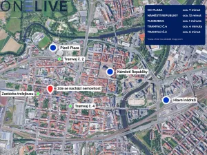 Pronájem kanceláře, Plzeň, Tylova, 40 m2