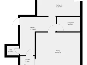 Prodej rodinného domu, Bystré, Tkalcovská, 54 m2