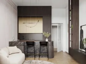 Prodej bytu 2+kk, Praha, Pecháčkova, 46 m2