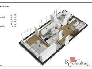 Prodej bytu 3+kk, Dobruška, Mírová, 62 m2