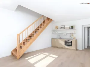 Prodej bytu 2+kk, Praha - Libeň, Zenklova, 48 m2