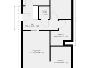 Pronájem bytu 3+1, Praha - Prosek, Jablonecká, 78 m2
