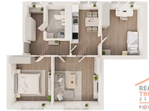 Prodej bytu 3+1, Opatovice nad Labem, Dvořákova, 71 m2