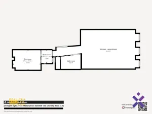 Pronájem bytu 2+kk, Uherský Brod, Masarykovo nám., 80 m2