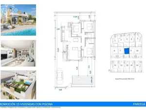 Prodej rodinného domu, San Fulgencio, Alicante, Španělsko, 99 m2