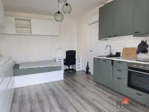 Pronájem bytu 1+kk, Brno - Trnitá, Křenová, 28 m2