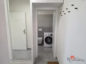Pronájem bytu 1+kk, Brno - Trnitá, Křenová, 28 m2